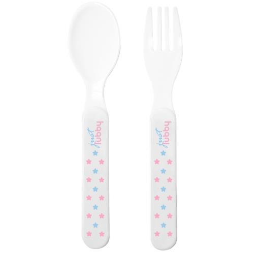 ЛАББИ JUST НАБОР ДЛЯ КОРМЛЕНИЯ 14343 ложка + вилка