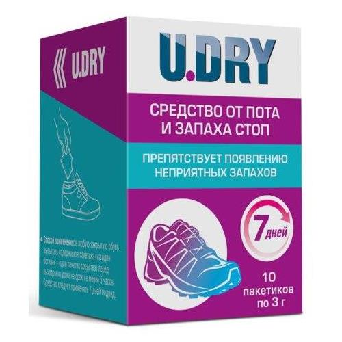 U-DRAY ДЕЗОДОРАНТ ДЛЯ НОГ 3 гр №10