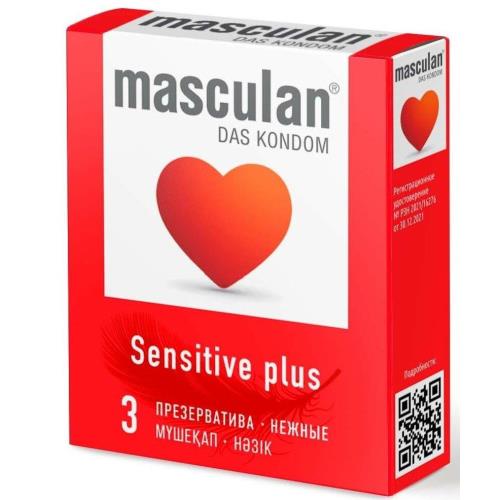 ПРЕЗЕРВАТИВЫ МАСКУЛАН SENSITIVE PLUS №3