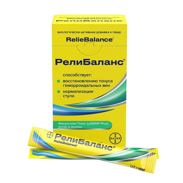 РЕЛИБАЛАНС сусп. внутр. апельсин саше 10 мл №20
