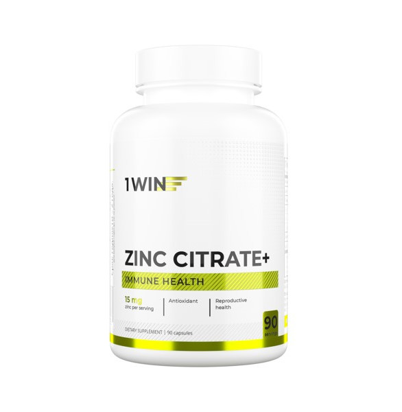 1WIN ЦИНКА ЦИТРАТ капс. №90