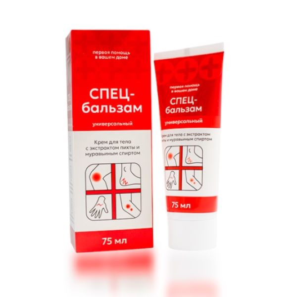СПЕЦБАЛЬЗАМ ТМ крем для тела 75 мл