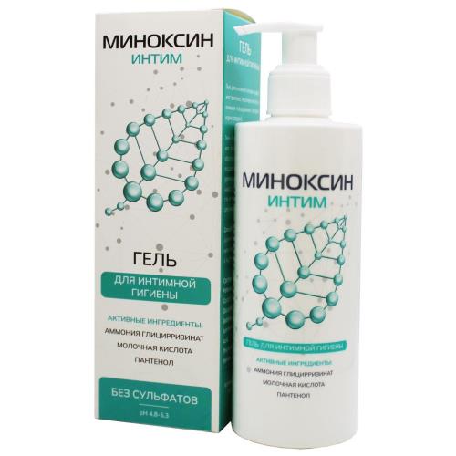 МИНОКСИН ГЕЛЬ ДЛЯ ИНТИМНОЙ ГИГИЕНЫ 250 мл