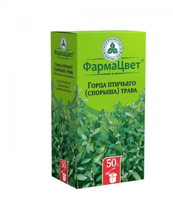 ГОРЕЦ ПТИЧИЙ (СПОРЫШ) ТРАВА КРАСНОГОРСК 50 гр