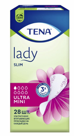 ТЕНА ПРОКЛАДКИ ЖЕНСКИЕ ПРИ НЕДЕРЖАНИИ LADY УЛЬТРА МИНИ СЛИМ №28
