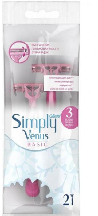 ЖИЛЛЕТТ (GILLETTE) VENUS 3 SIMPLY СТАНОК №2
