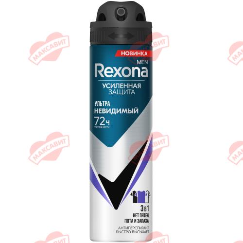 РЕКСОНА МЭН УЛЬТРАНЕВИДИМЫЙ ДЕЗОДОРАНТ АЭРОЗОЛЬНЫЙ 150 мл