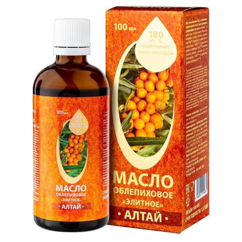 БУДЬ ЗДОРОВ! ОБЛЕПИХОВОЕ МАСЛО АЛТАЙ ЭЛИТНОЕ р-р масл. внутр. 100 мл