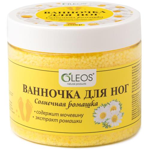 ОЛЕОС ВАННОЧКА ДЛЯ НОГ 350 гр солнечная ромашка