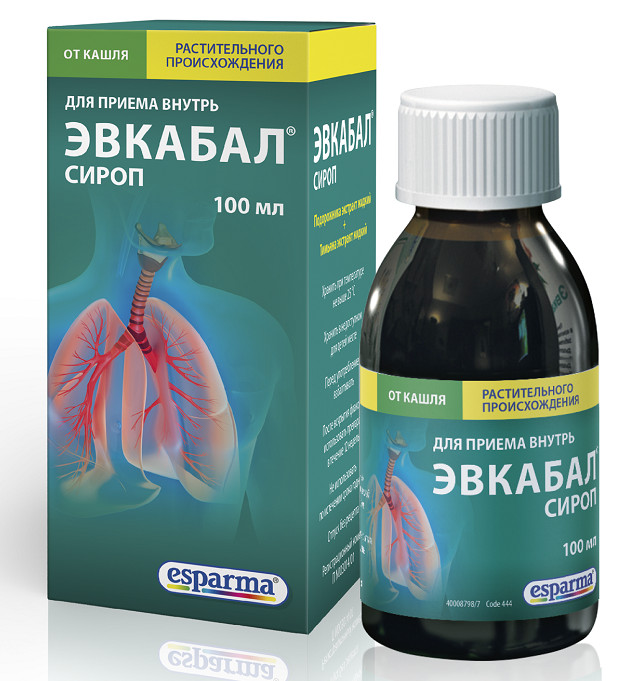 ЭВКАБАЛ сироп фл. 100 мл