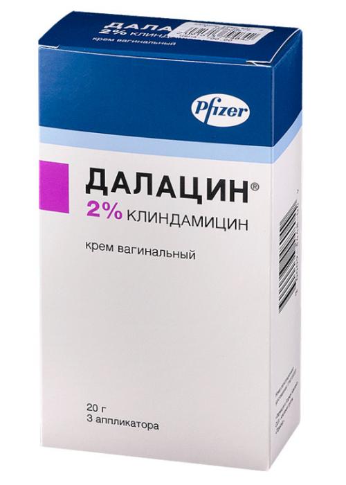 ДАЛАЦИН крем вагин. 2% туба 20 гр