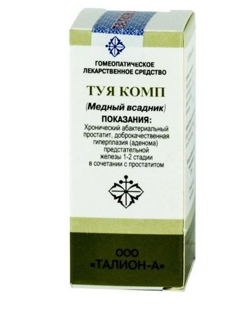 ТУЯ КОМП. капли внутр. фл.- кап. 25 мл