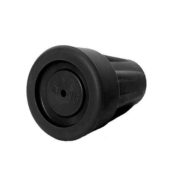 НАКОНЕЧНИК ДЛЯ ТРОСТЕЙ И КОСТЫЛЕЙ серый 16 мм