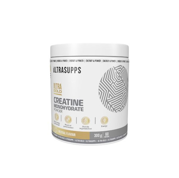 ULTRASUPPS КРЕАТИН МОНОГИДРАТ пор д/приг.р-ра внутрь 300 гр