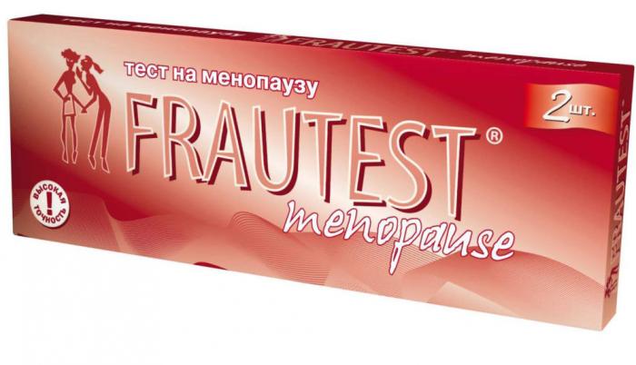 ТЕСТ ДЛЯ ОПРЕДЕЛЕНИЯ МЕНОПАУЗЫ FRAUTEST MENOPAUSE №2