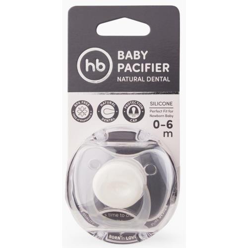 HAPPY BABY ПУСТЫШКА СИЛИКОНОВАЯ 0-6 мес.