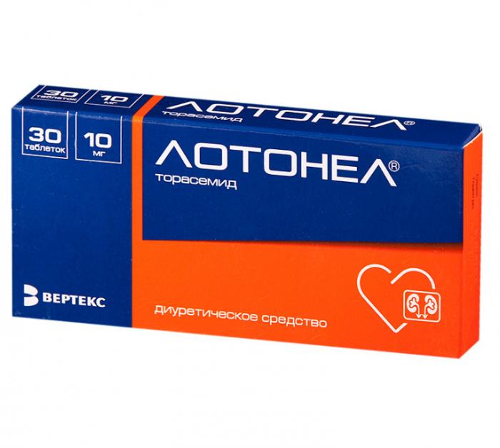 ЛОТОНЕЛ табл. 10 мг №30