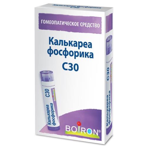 КАЛЬКАРЕА ФОСФОРИКА С30 гранулы гомеопатич. 4 гр