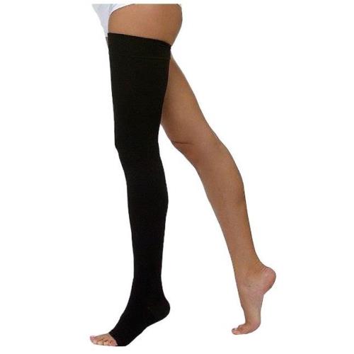 ЧУЛОК КОМПРЕССИОННЫЙ ДО БЕДРА ЦЕНТР КОМПРЕСС черный 2 класс компр. р.2