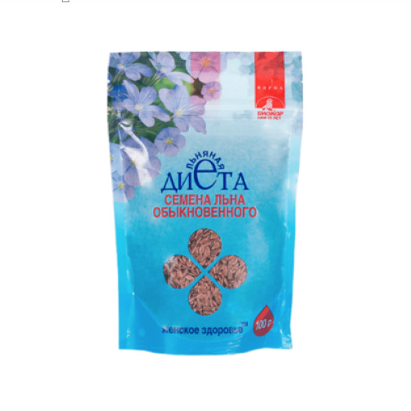 ЖЕНСКАЯ КРАСОТА семена коричн. льна 100 гр