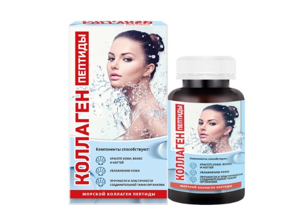 МОРСКОЙ КОЛЛАГЕН ПЕПТИДЫ капс. №60