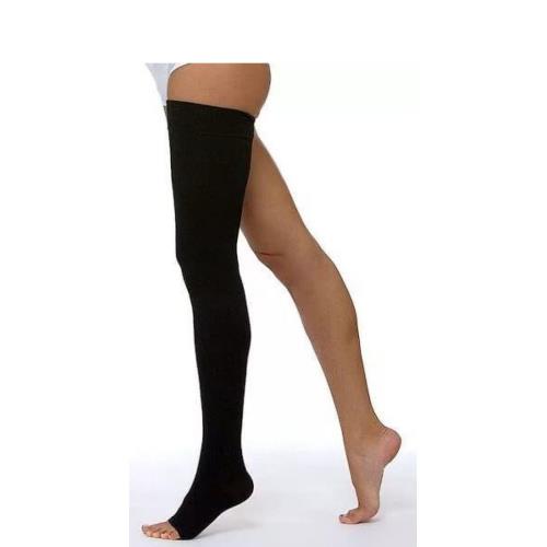 ЧУЛОК КОМПРЕССИОННЫЙ ДО БЕДРА ЦЕНТР КОМПРЕСС черный 1 класс компр. р.3