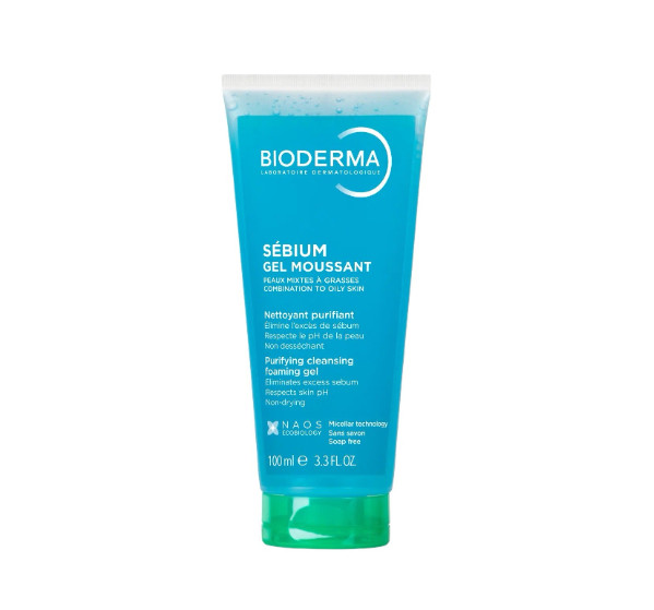БИОДЕРМА (BIODERMA) СЕБИУМ ГЕЛЬ-ПИЛИНГ ДЛЯ ЛИЦА 75 мл для жирной и комбин. кожи