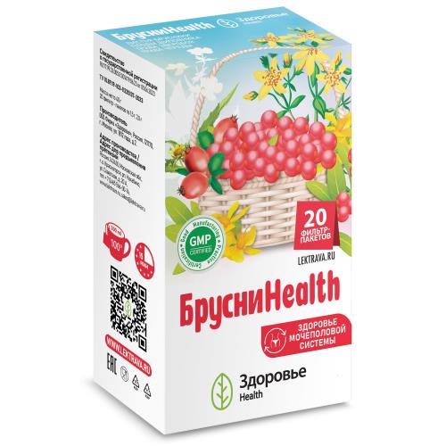 ФИТОЧАЙ БРУСНИHEALTH ф/п №20