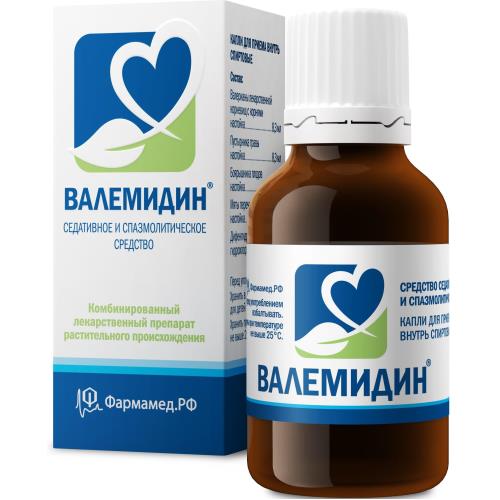 ВАЛЕМИДИН капли внутр. фл.- кап. 25 мл
