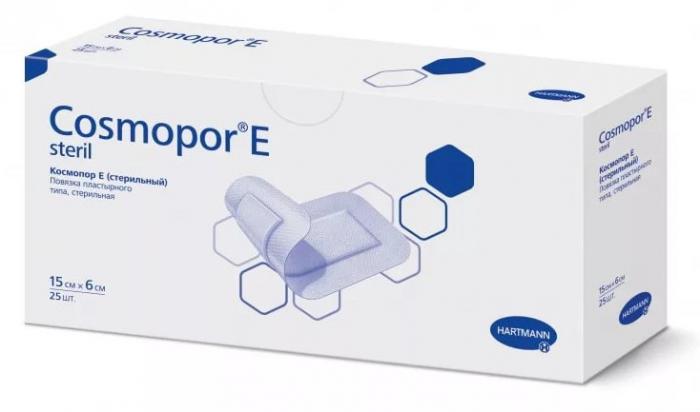 ПОВЯЗКА САМОКЛЕЮЩАЯСЯ СТЕРИЛЬНАЯ ХАРТМАНН COSMOPOR E 6см х 15см №25