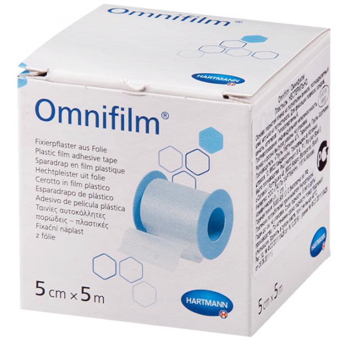 ЛЕЙКОПЛАСТЫРЬ ФИКСИРУЮЩИЙ ХАРТМАНН OMNIFILM прозрачный 5см х 500см