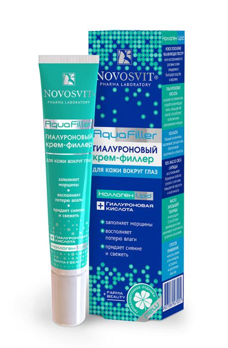 НОВОСВИТ КРЕМ-ФИЛЛЕР ВОКРУГ ГЛАЗ 20 мл гиалурон
