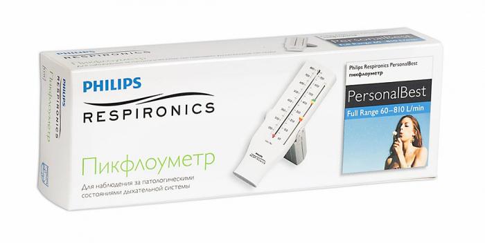 РЕСПИРОНИКС ПИКФЛОУМЕТР ВЗРОСЛЫЙ PERSONAL BEST FULL RANGE