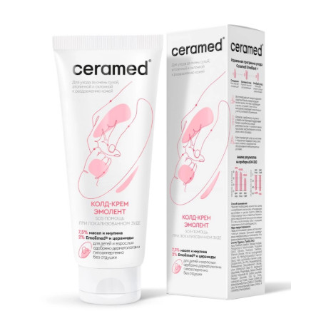 ЦЕРАМЕД (CERAMED) КРЕМ-ЭМОЛЕНТ ДЛЯ ТЕЛА 75 мл ультраувлажняющ.