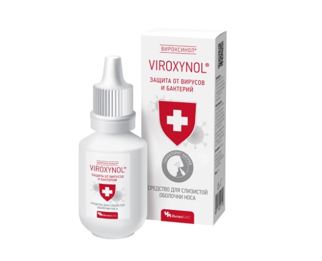 ВИРОКСИНОЛ капли в нос фл.- кап. 15 мл