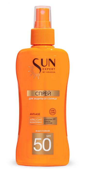 KRASSA SUN EXPERT СПРЕЙ СОЛНЦЕЗАЩИТНЫЙ 180 мл SPF50