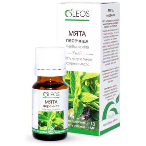 МАСЛО ЭФИРНОЕ МЯТА ОЛЕОС 10 мл