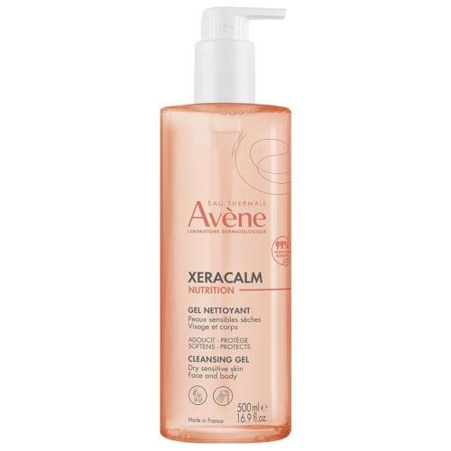 АВЕН (AVENE) XERACALM NUTRITION ГЕЛЬ ДЛЯ ЛИЦА И ТЕЛА 500 мл для сухой и чувствит. кожи