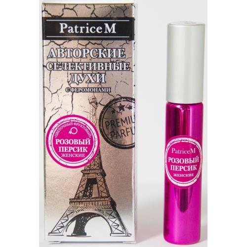 PATRICEM ДУХИ ЖЕНСКИЕ С ФЕРОМОНАМИ 10 мл розовый персик