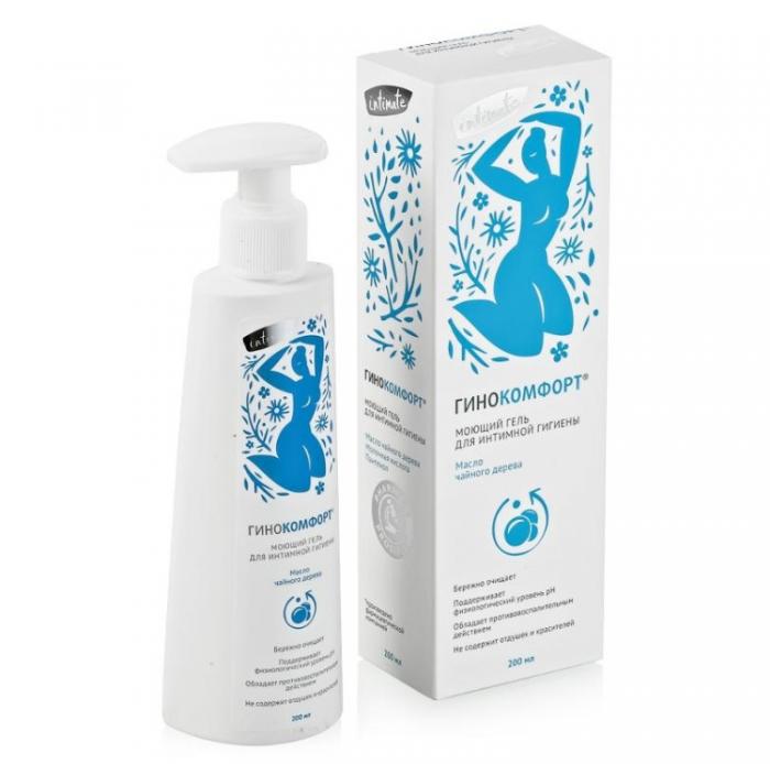 ГИНОКОМФОРТ гель для инт. гигиены моющий 200 мл