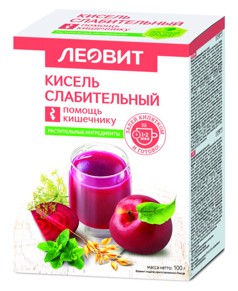 ЛЕОВИТ КИСЕЛЬ СЛАБИТЕЛЬНЫЙ 20 гр №5