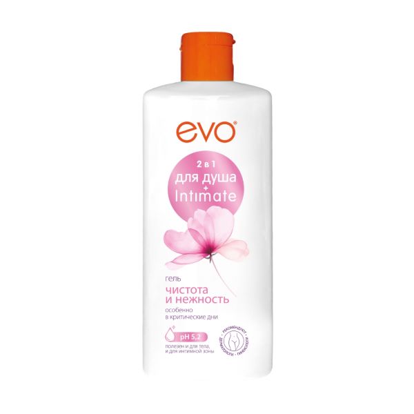АВАНТА ЭВО ГЕЛЬ ДЛЯ ДУША И ИНТИМ. ГИГИЕНЫ 400 мл чистота и нежность