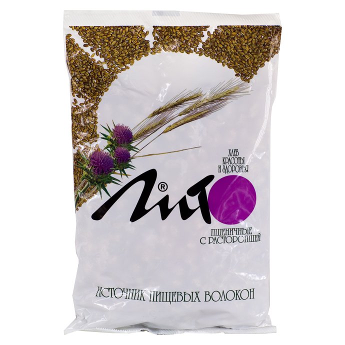 ЛИТО ОТРУБИ ПШЕНИЧНЫЕ хрустящие с расторопшей 200 гр