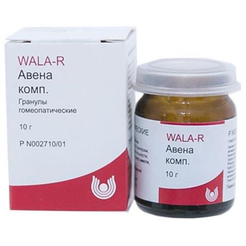 АВЕНА КОМП гранулы гомеопатич. фл. 10 гр №1