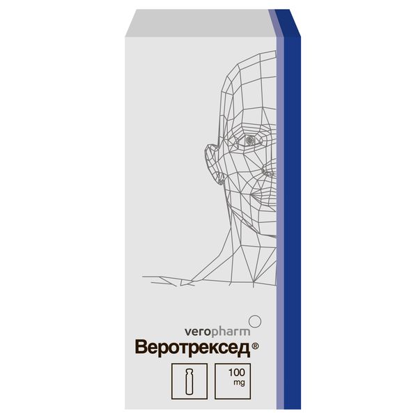 ВЕРОТРЕКСЕД лиоф. для инфузий 100 мг фл. №1