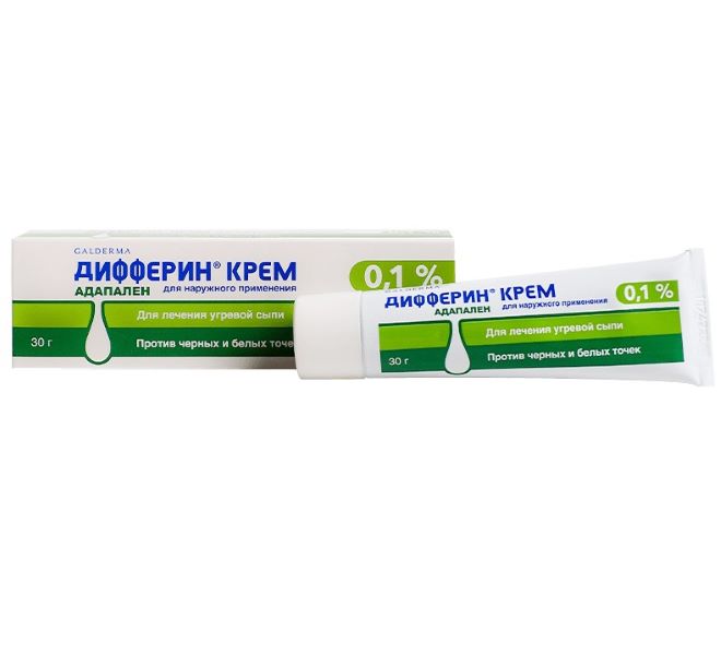 ДИФФЕРИН крем 0,1% туба 30 гр