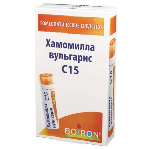 ХАМОМИЛЛА ВУЛЬГАРИС C15 гранулы гомеопатич. 4 гр