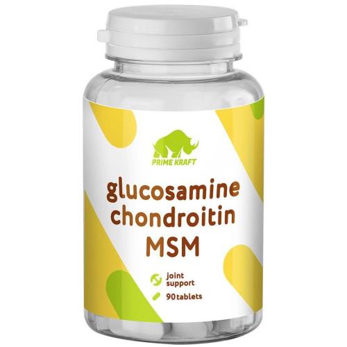 PRIME KRAFT ГЛЮКОЗАМИН ХОНДРОИТИН МСМ табл. №90