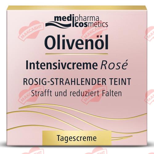 MEDIPHARMA COSMETICS OLIVENOL ИНТЕНСИВ РОЗА КРЕМ ДЛЯ ЛИЦА 50 мл дневной