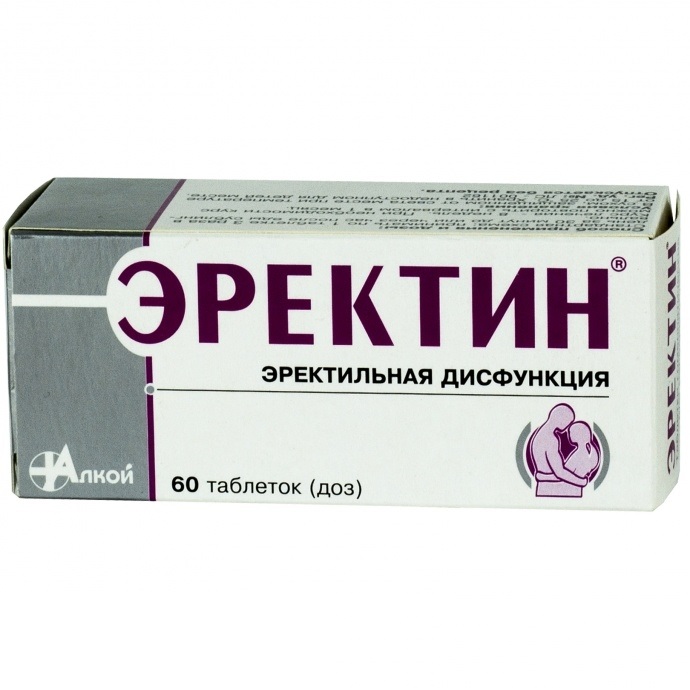 ЭРЕКТИН табл. д/рассас. №60